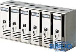 CASSETTA ALUBOX CUBO C6 VERTICALE ALL ARGENTO 20C6AR