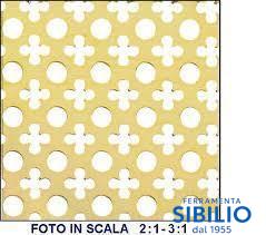 LAMIERE FORATE IN ALL.ORO MT.1X2X0,5 FANTASIA 1