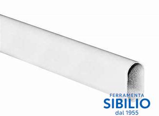 TUBO OVALE 30X15X07 DA MT 3 BIANCO A/709 PREZZO AD ASTA