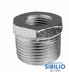 RIDUZIONI ZINCATE 3/4X1/2