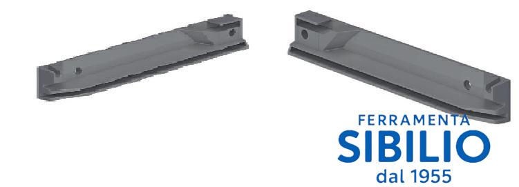 STAFFE PER COLAPIATTO S/PERNO DX+SX GRIGIO RAL7035  950ADX-SP+950ASX-SP