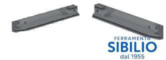 STAFFE PER COLAPIATTO S/PERNO DX+SX GRIGIO RAL7035  950ADX-SP+950ASX-SP