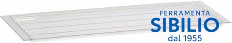 RACCOGLIGOCCIA PLASTICA TRASPARENTE CM 54,3 ART 602/60 INOXA