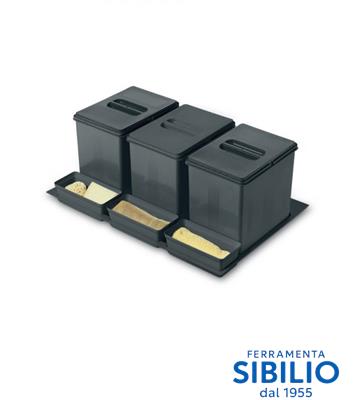 CONTENITORE RACC.DIFF.97DA/803AR X MOBILE DA 80CM H300 INOXA