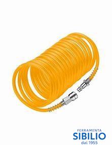 TUBO A SPIRALE C/ATT. RAP. UNI. 6X8X15MT ART. 73152 Tolsen
