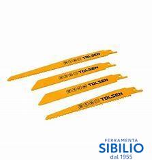 SET 10PZ LAME RICAMBIO MISTE P/SEGA A GATTUCCIO ART.76830 Tolsen