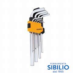 SET 8PZ CHIAVINI ESAG. ART. 20048 Tolsen