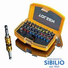 SET 32PZ INSERTI MISTI C/PORTAINSERTI ART. 20370 Tolsen