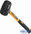 MARTELLO IN GOMMA MANICO FIBRA 225GR ART. 25033 Tolsen