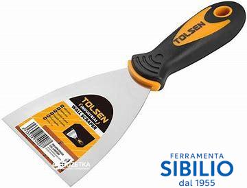 SPATOLA ACC. MANICO GOMMA 60MM ART. 40014 Tolsen