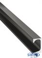 PROFILO GOLA MANIGLIA NERO ASTA 2500MT 155.01.633