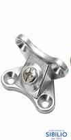 GIUNZIONE IN METALLO NIK 20X35 C/VITE CENTRALE