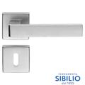 MANIGLIA ICE QUADRA ZAMA R&B 50X50 CROMO SAT 168201B05 FIMET