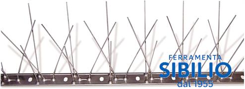 DISSUASORI PLURISPILLO INOX MOD.013/25 UCCELLI