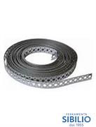 BANDA LAMIERA FORATA MM.17X0.7 MT50 ACC. PREZINCATO ART. 94517S