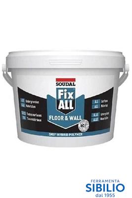 FIX ALL FLOOR & WALL ADESIVO ELASTICO X TUTTE LE SUPERICI A 1.5KG 157736