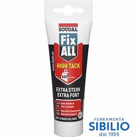 COLLA FIX ALL HIGH TRACK DA 125ML ART. 130263 SOUDAL