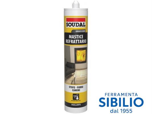 MASTICE REFRATTARIO DA 290ML. ART. 152103 SOUDAL