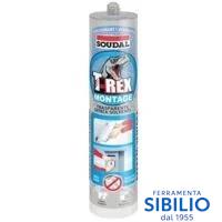 T-REX MONTAGE TRASPARENTE DA 295GR. ART. 131311 SOUDAL