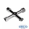 CHIAVE UNIVERSALE MULTIUSO A CROCE BIVALVA 6200/90 8062000002