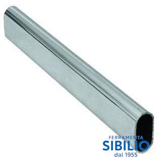 TUBO OVALE PER ARMADIO DA 3MT 30X15X07MM CROMATO VIRGO