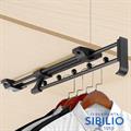 ESTRAIBILI APPENDIABITO PER MOBILI 50 CM NERO VIRGO