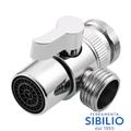 DEVIATORE ADATTATORE 2 VIE PER MONOCOMAMDI CROMATO VIRGO