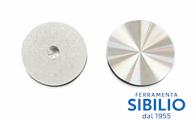 Supporto piastra in alluminio d.40x8mm foro ma6 k10269 virgo