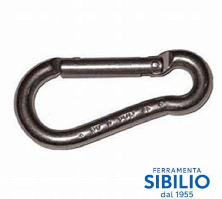 Moschettoni alpino inox ss304 n°6 virgo CF DA 100 PZ