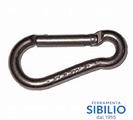 Moschettoni alpino inox ss304 n°8 virgo CF DA 50 PZ