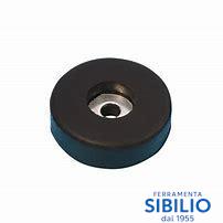 PIEDI IN GOMMA NERO D.35 h.18 CON RINFORZO RONDELLA 252094 VIRGO