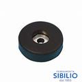 PIEDI IN GOMMA NERO D.35 h.18 CON RINFORZO RONDELLA 252094 VIRGO