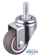 RUOTE POSITANO CROMATE DA 50 C/PERNO 8/20 S/FRENO VIRGO CW404045