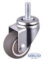 RUOTE POSITANO CROMATE DA 50 C/PERNO 8/20 S/FRENO VIRGO CW404045