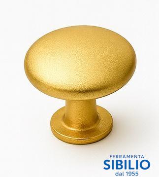 POMELLO LUNA ECO ORO SATINATO D.28X2cm BL835BS VIRGO