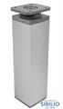 PIEDE PER MOBILE IN FERRO CROMATO H.100X40X40 008D15CP VIRGO