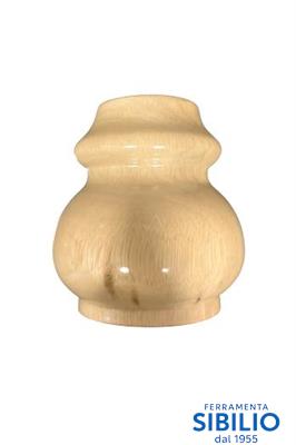 Piede a cipolla il legno grezzo 8x8h 8ma virgo