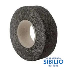 NASTRO ADESIVO 25X5MT ANTISCIVOLO NERO 1006100 LC ADESIVI