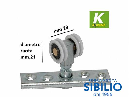 SCORREVOLE PER PORTE PIEGHEVOLI ART 0500-12 kOBLENZ