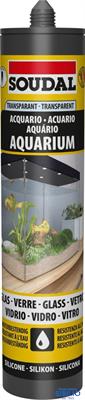 SILICONE AQUARIUM TRASPARENTE 290ML ART.107090 SOUDAL
